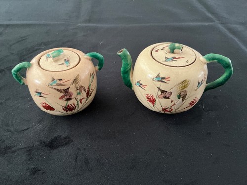 Vintage small oriental tea - oriental, pot
