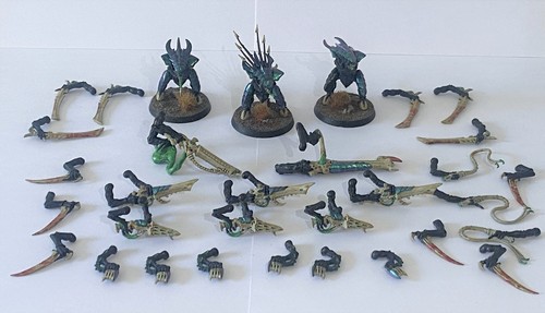 Tyranid warriors magnetised - tyranid,