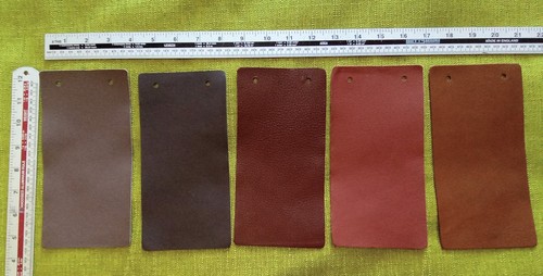 Assorted real leather - 5, x