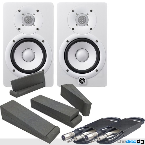Yamaha hs5 white active studio - yamaha,