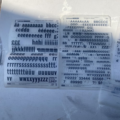 Decadry sheets transfers - decadry, a3