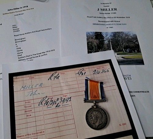 Ww1 british war medal gnr - medal,