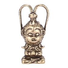 2X(Copper Monkey  Figurine Sun  Statue Decor Fish Tank Ornaments1437