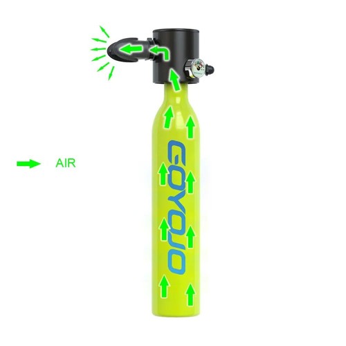 Mini scuba tank - tank, diving