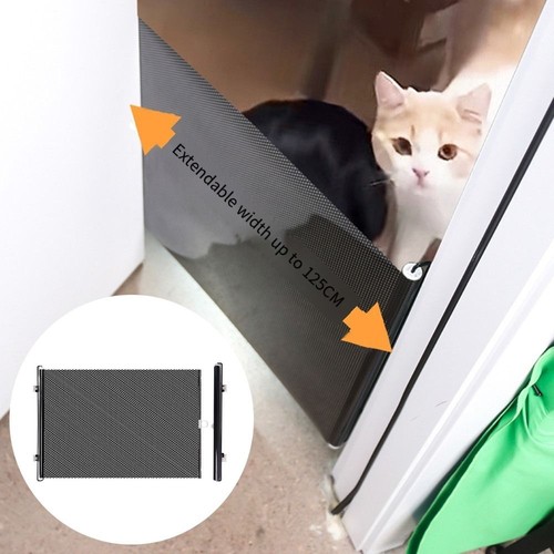 Retractable pet dog gate - pet,