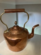 Large Antique Copper Kettle