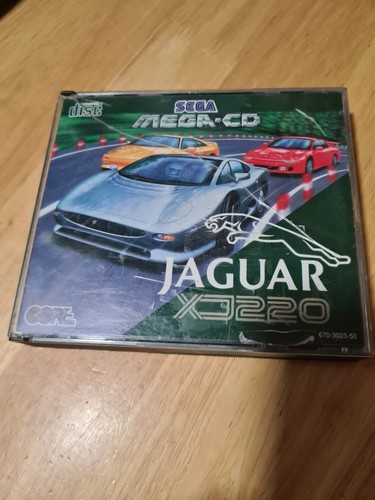 Jaguar xj220 sega mega game - jaguar,