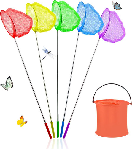 Pack fishing nets for kids - 6,