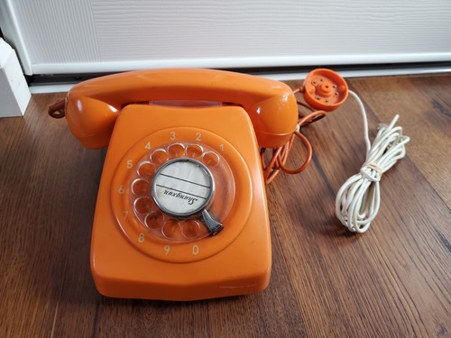Vintage orange dial desk - dial,
