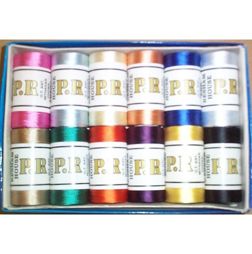 Machine embroidery threads - machine,