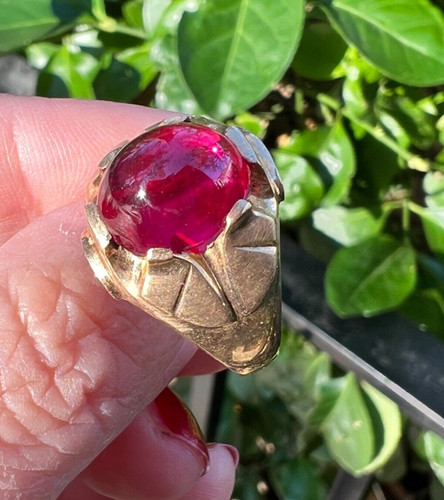 Vintage 10k yellow - gold, gypsy