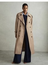 REISS Coat Jenna Camel Double