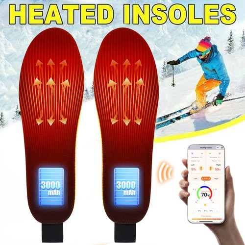 Heated insoles foot warmer - heated,