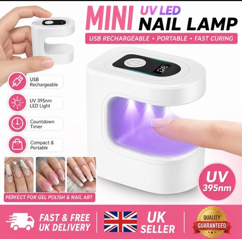 Mini usb rechargeable led nail - mini,