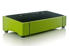 Ricochet Handmade Pedalboard Small Candy Green Tolex #035