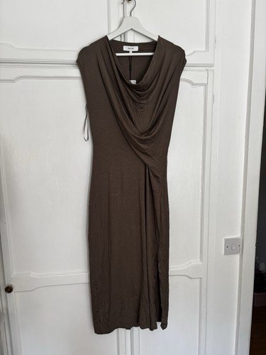 Reiss women brown dress size - women's,