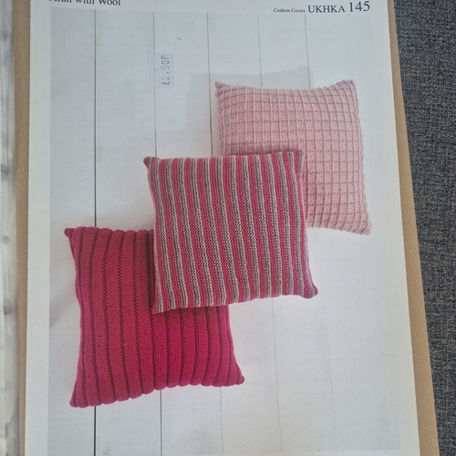 Aran pattern cushion covers - aran, pattern: