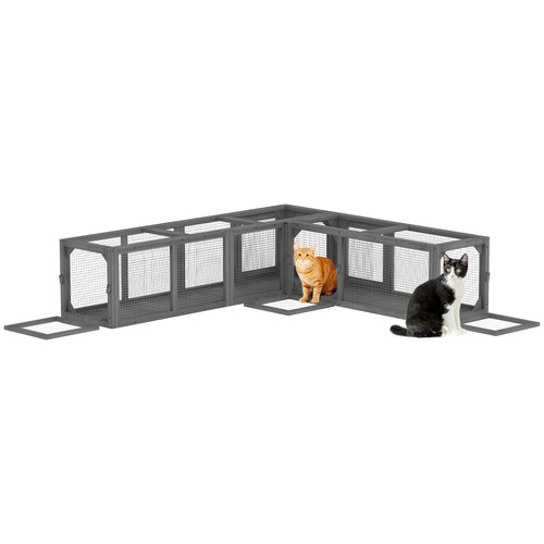 Pawhut cat tunnel 250cm extra - cat, tunnel,
