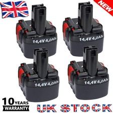 4X 5.0Ah For Bosch 14.4V BAT038 BAT040 BAT140 2607335533 PSR1440 GDS GSR Battery