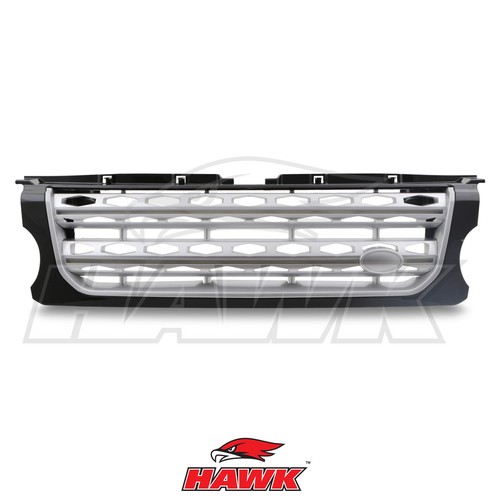 Black and silver grille - black,
