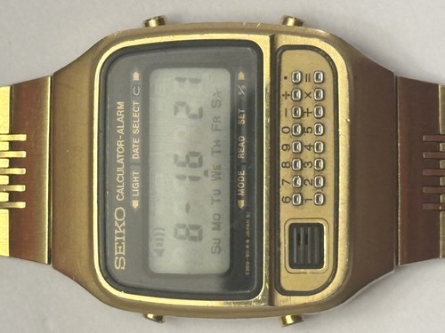 Seiko calculator alarm - seiko,