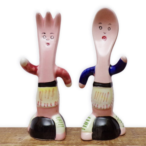 Novelty salt and pepper - novelty, pots