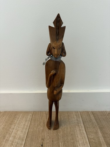 Hand carved wooden - carved, tribal