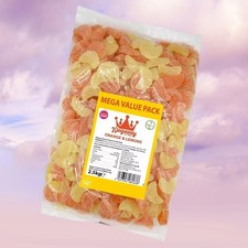 ORANGE & LEMON SLICES Sweets GUMMY Candy JELLY SEGMENT SLICE Kingsway PICK N MIX