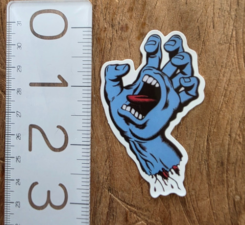 Santa cruz decal - santa,