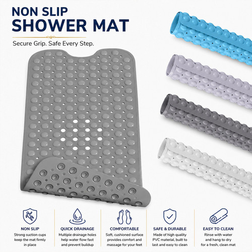 Shower mat non - slip, bathtub