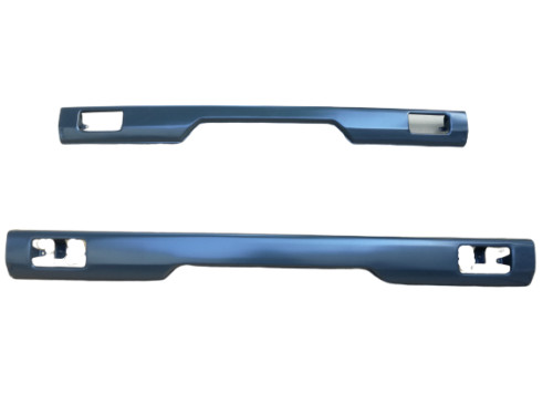 Front and rear bumpers gray - and,