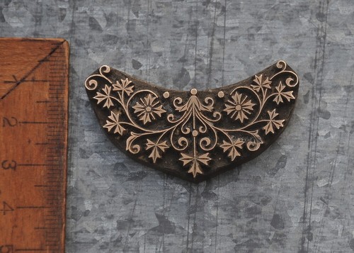 Brass ornament bookbinding - ornament, art
