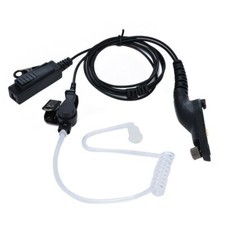 PTT Mic Earpiece Clip Headset