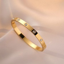 18K Yellow Gold Filled Elegent
