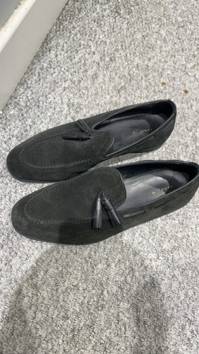 Zara mens black - mens, suede