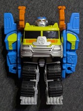 TRANSFORMERS Playskool Heroes RESCUE BOTS Rescan SALVAGE Garbage Truck HTF Bot