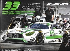 IMSA autograph Hero Card 2017 Jeroen Bleekemolen Mercedes AMG