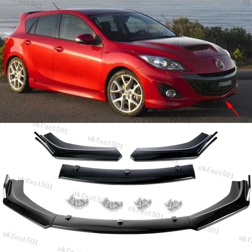 3pcs gloss black - 3pcs, mazda