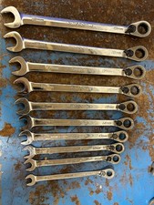 Snap on Flank Drive Ratchet Spanners 10-19mm