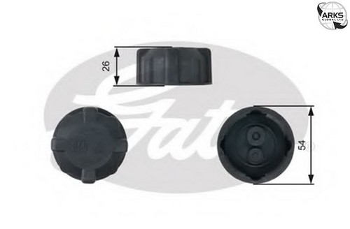 Gates radiator cap - gates,