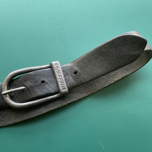 Men moschino black - men’s, belt