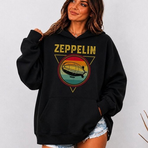 Retro zeppelin funny dirigible - retro,