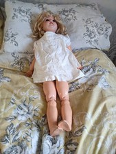 HUGE Large Antique Bisque Head