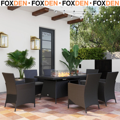 Piece rattan garden - 7,