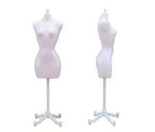 10x Female Doll Mannequin Body with Stand  Full Body Dress Form for Display