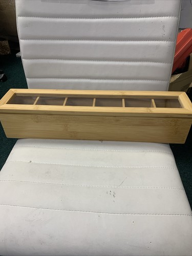 Tea box compartments - tea,