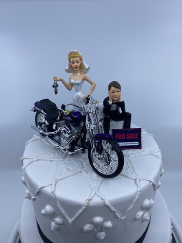 Bride and groom harley - bride, w/harley