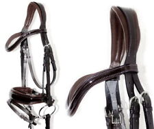 Anatomical Bridle FSS Freeway MonoCrown Cut Back Away Poll Comfort Headpiece New