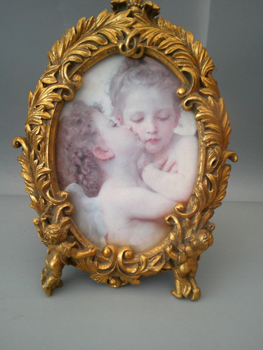 Vintage ornate gold - , gilded