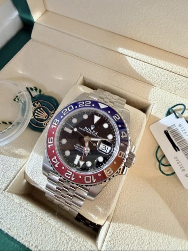 Rolex gmt master - ii, 126710blro
